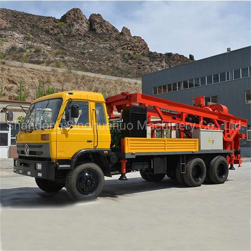 Big Hole Engineering Construction Drilling Rig Truck Mounted Mud Reverse Circulation Drill Rig