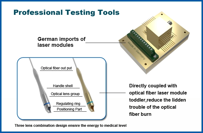 Medical Ce ISO 980nm Diode Laser Spider Vein Removal Machine