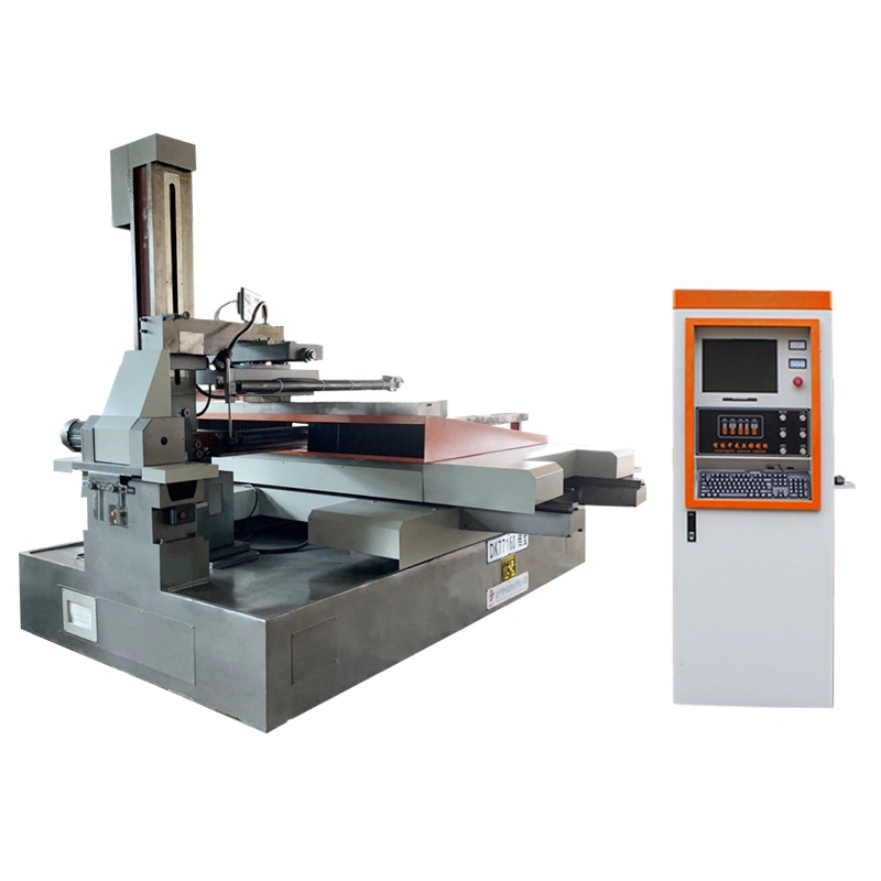 ماكينة قطع مغلقة بأسلاك CNC EDM عالية السرعة Dk77160 + خزانة إصلاح الأدوات