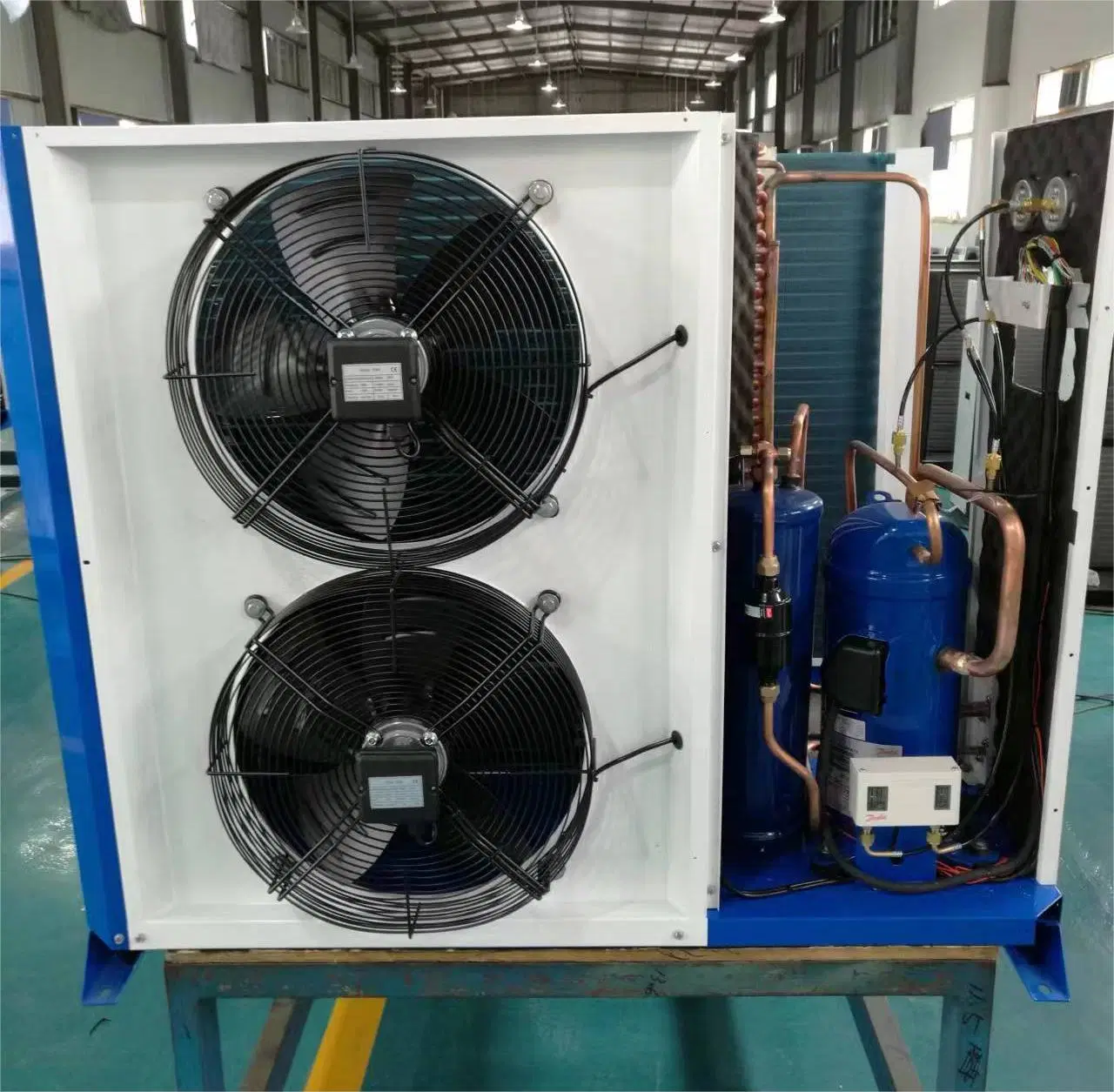 Equipamento de refrigeração da unidade de condensação silencioso e eficiente, de baixa potência