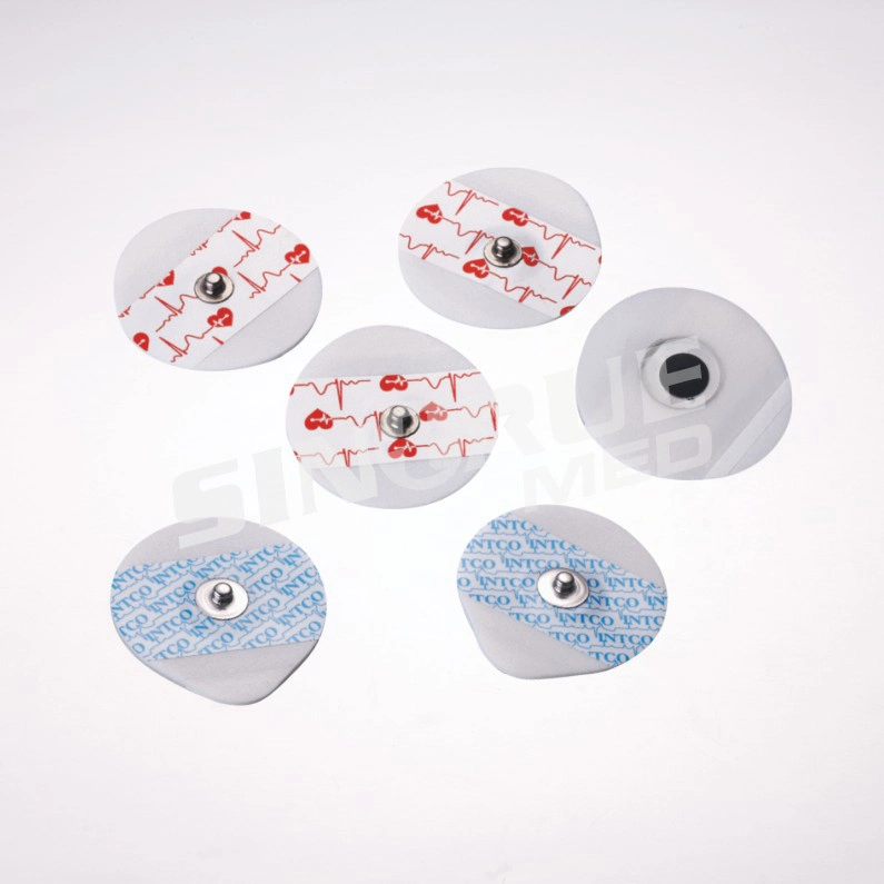 Hospital Child Adult Non-Woven or Foam Material Disposable Electrode