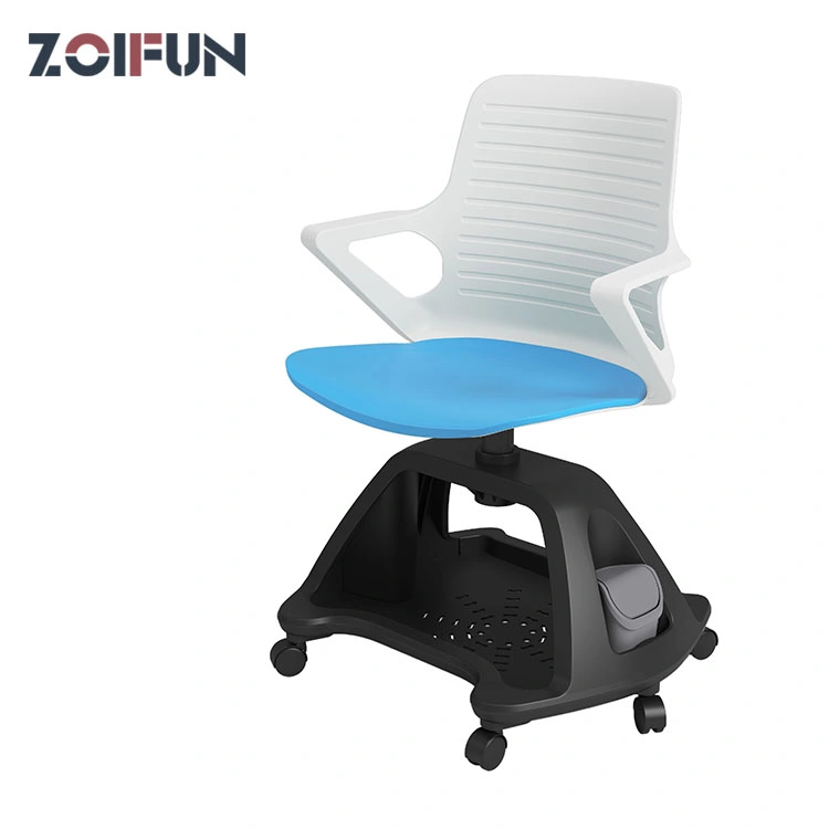 Mobile Student Combo Chair with Arm and Bookrack