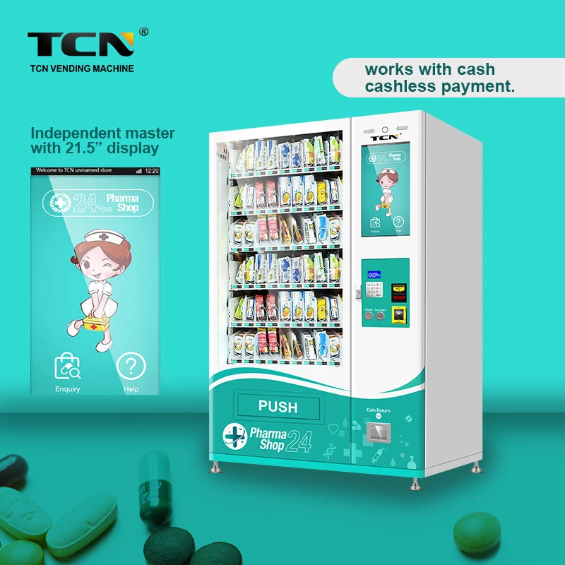 Tcn Pharmacy Vending Machine with 22 Inches Screen for Medicines