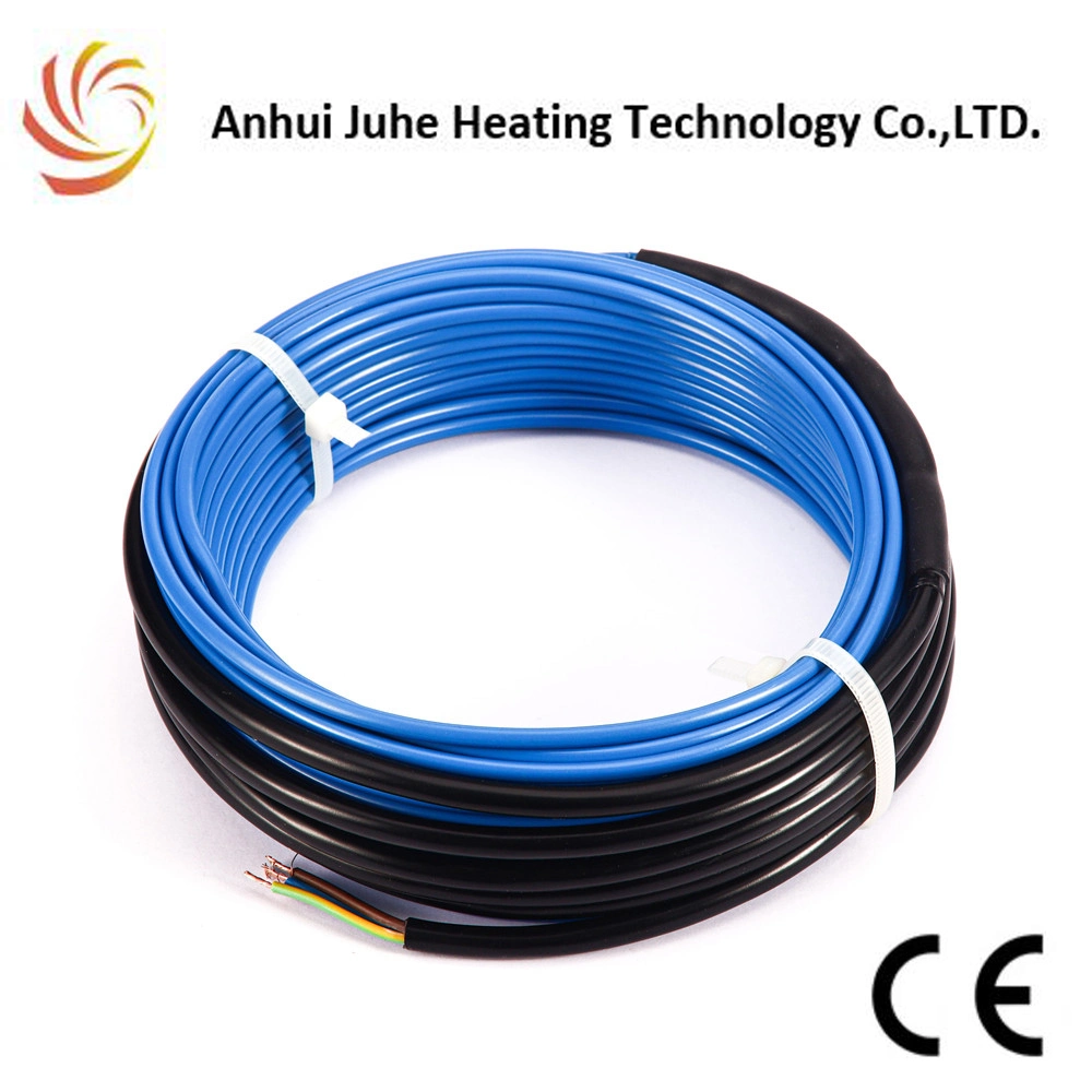 Electric Indoor Twin Conductor Undertile Heating Cable with PVC Protective Jacket From OEM Factory