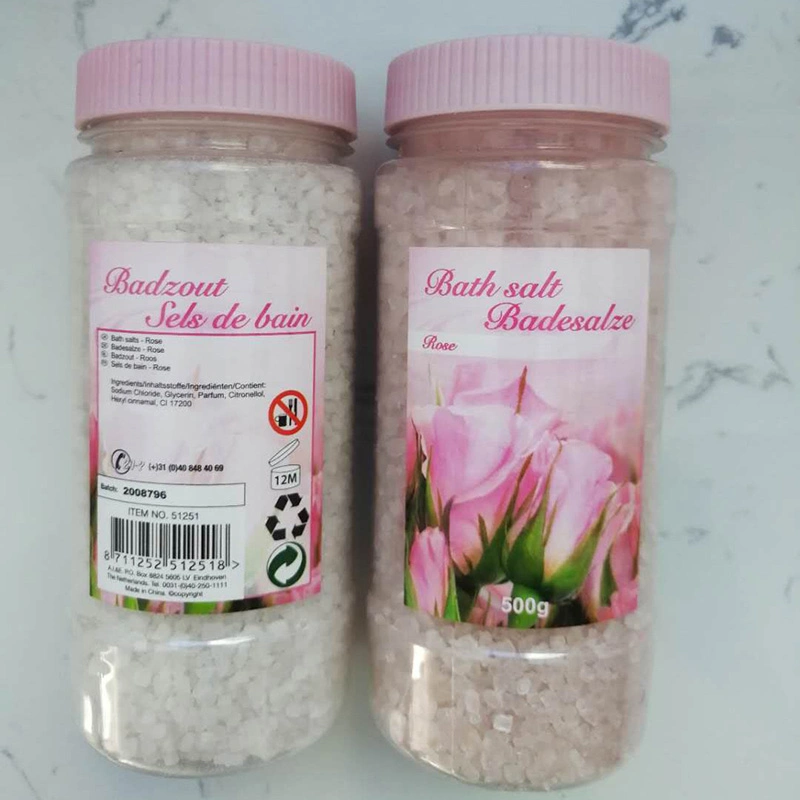 Hot Selling Free Sample Natural Fragrant Bath SPA Salt