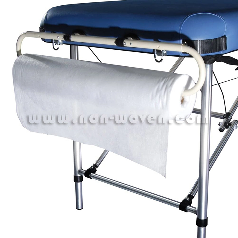 30GSM Medical Disposable Perforated Bed PP Sheet in Rolls Nonwoven Massage Table Roll