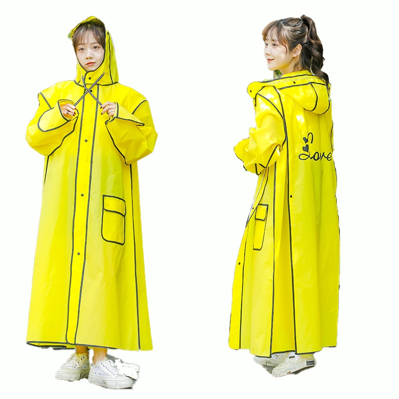 Mota de ciclismo de moda Caminhadas impermeável Coat EVA Rainwear adulto Impermeável