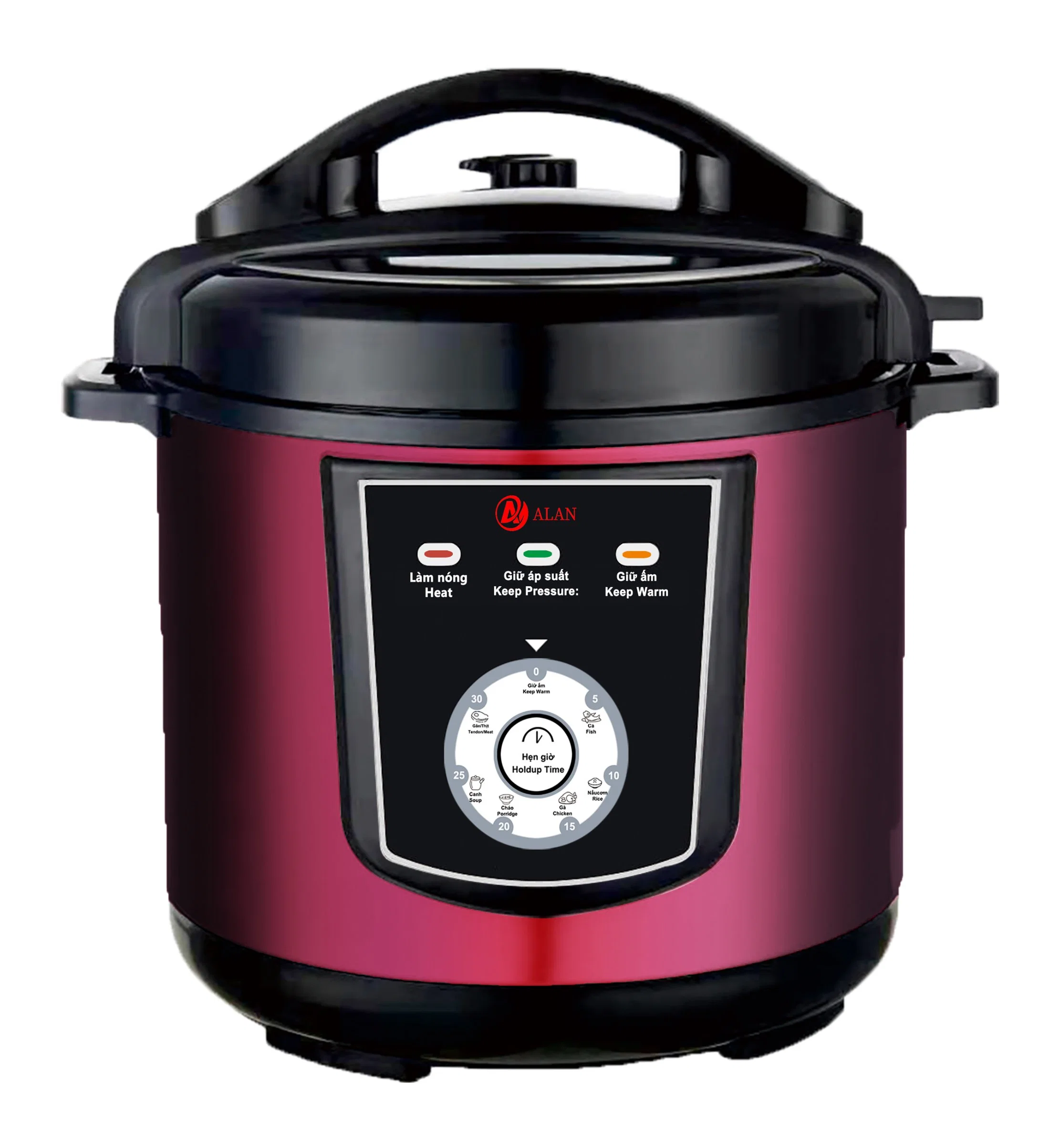 National Portable Multifunction 10-in-1 Multicookers Stainless Steel Steam Rice 3L Electric Pressure Cooker