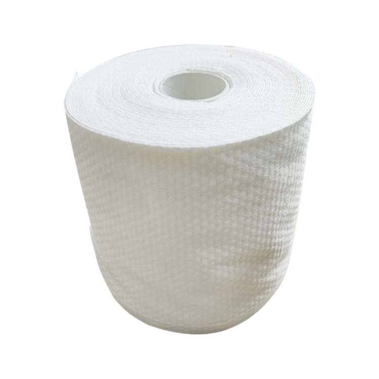 Disposable Hair Dry Towel with Perforation Roll, Super Absorbency Cotton Cleaning Towel Roll