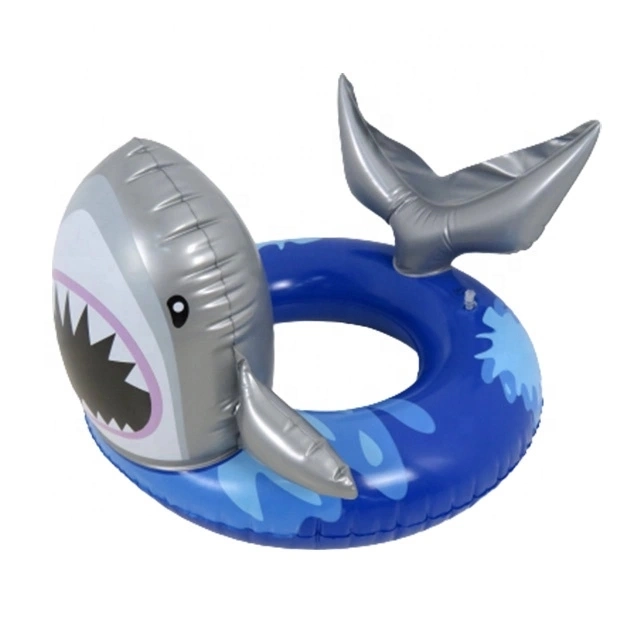 Aufblasbare Shark Tier Kinder Swimming Ring Pool Schwimmt Spielzeug