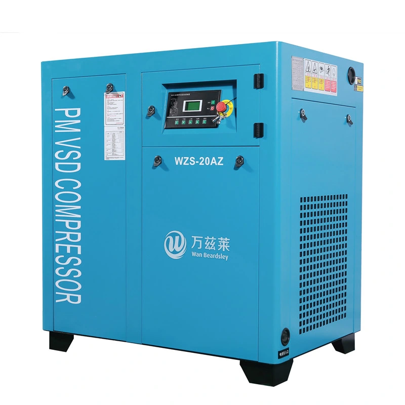 China 15kw pendentes sobre Venda Fsd Compressor de ar de parafuso rotativo silenciosa