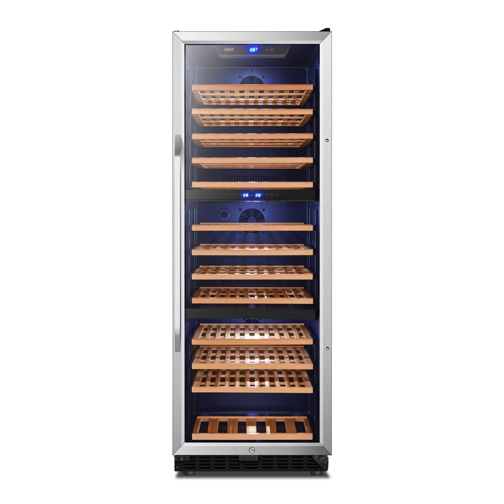 Usf-168t 149 Bottles Stainless Steel Door Frame Wine Cooler/Wine Refrigerator/Wine Cabinet/Wine Cellar