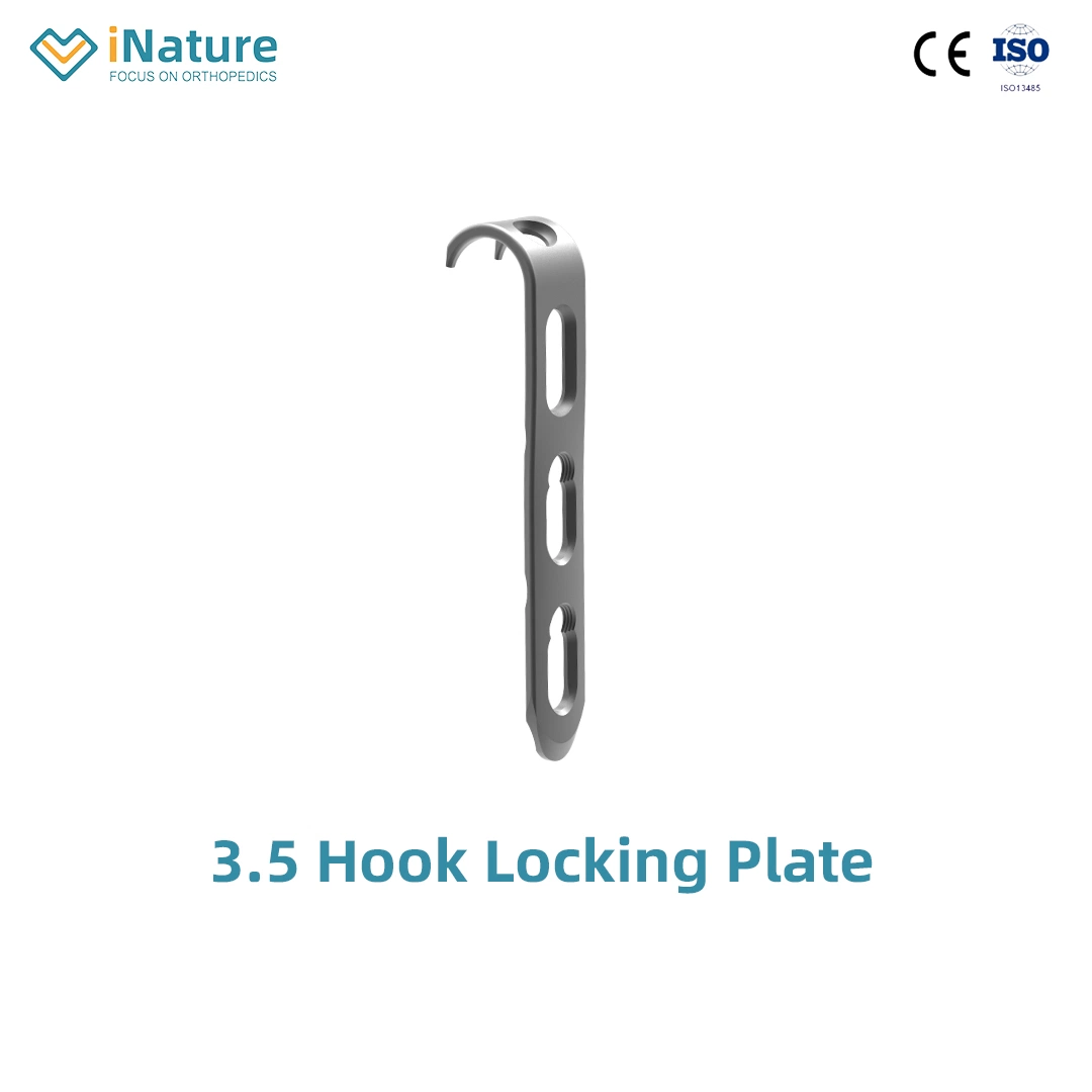 Elbow Joint Pure Titanium Ulnar Coronoid Locking Plate