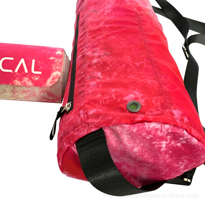 Recycled Nylon Materials Yoga Mat Canvas Exercise Bag