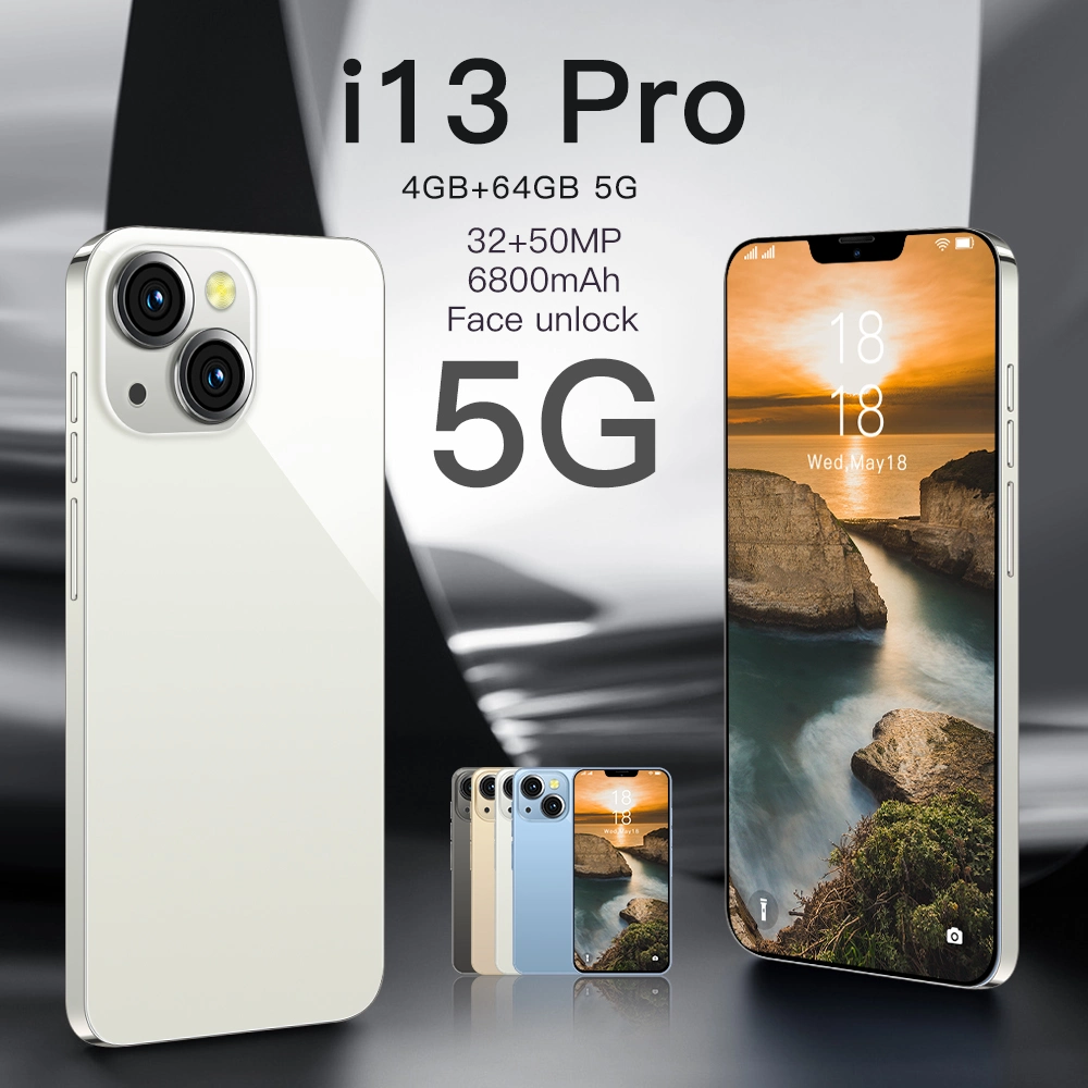 I13 PRO (A60) Telefone Móvel de Tela Cheia de Tecnologia Dual-SIM Dual-Função de Baixo Custo com Reconhecimento Facial Preço de Fábrica.