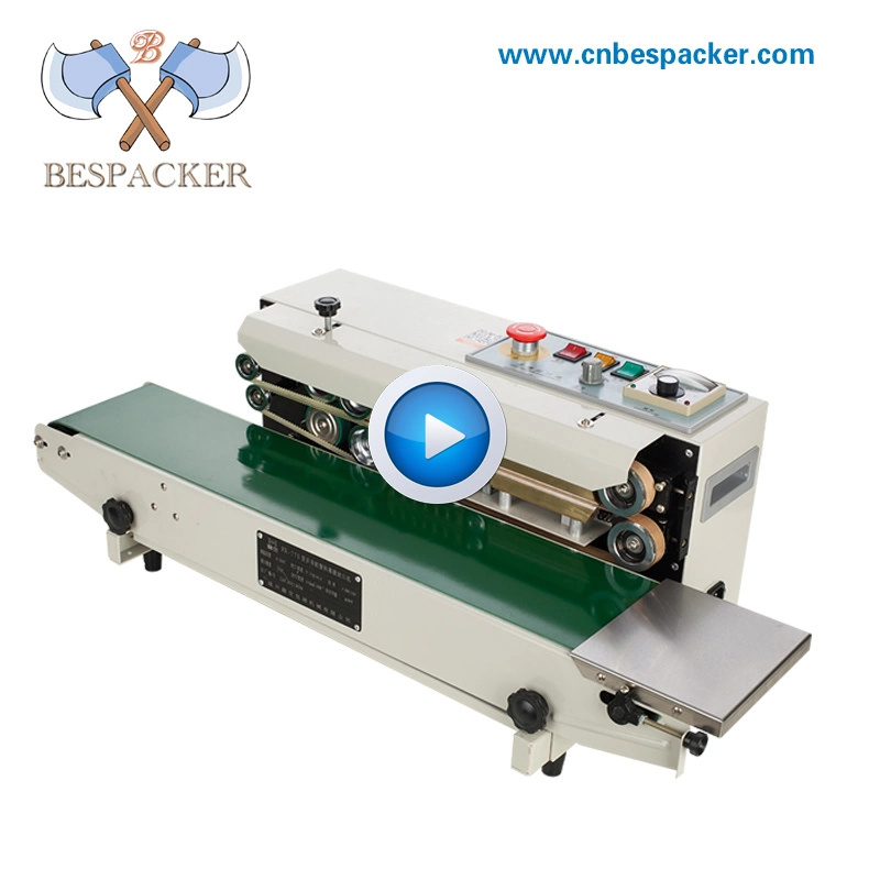 Automatic continuous compound bag heating sealing machine