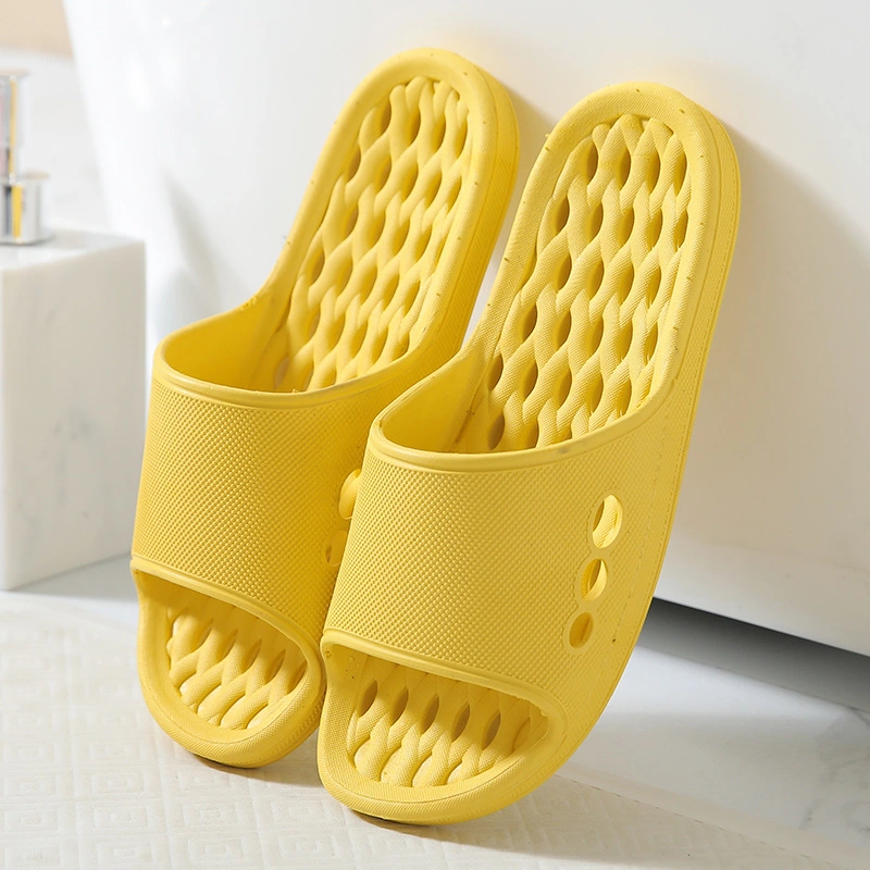 Home Soft Slippers Ladies Men's Slipper Women Indoor Bathroom Anti-Slip Floor Slides Deodorant Silent Slippers