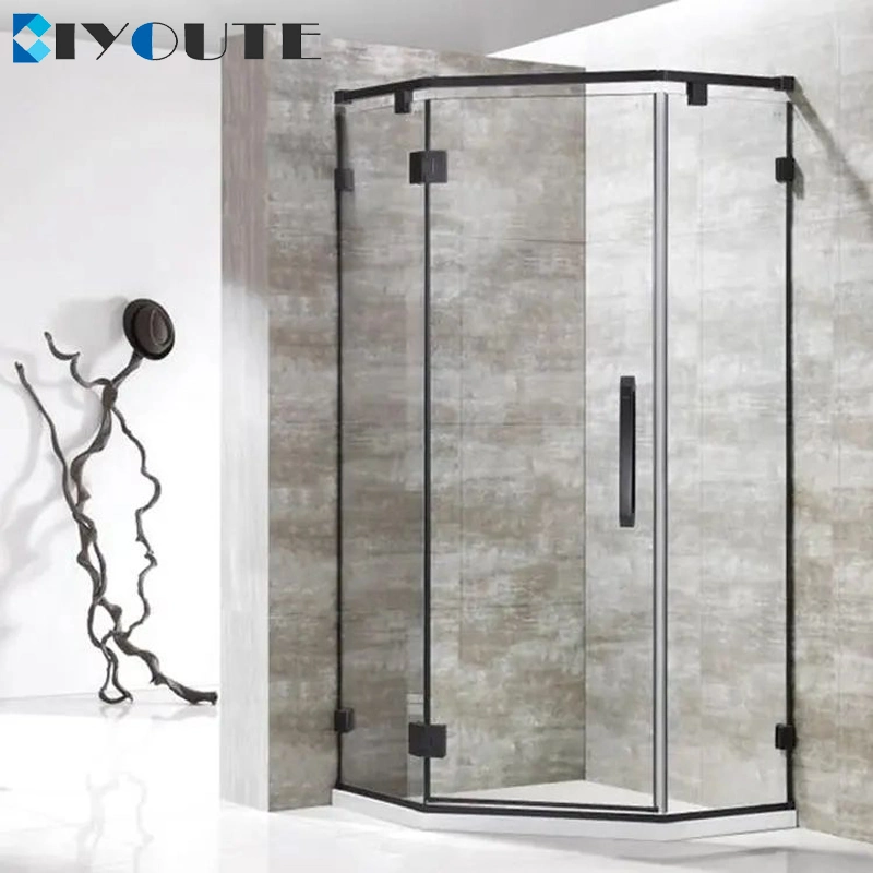 Factory Windows and Doors Shower Black Printing 5mm Tempered Glass Safety Glass Sale