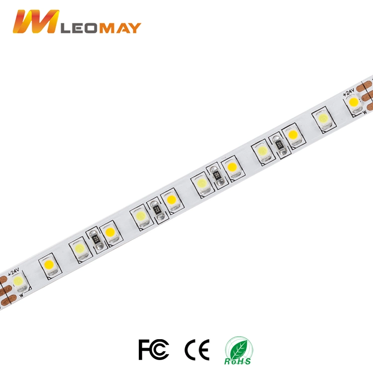 O alto desempenho SMD CCT3528 120LEDs/m IP ajustável65 Faixa de LED Light