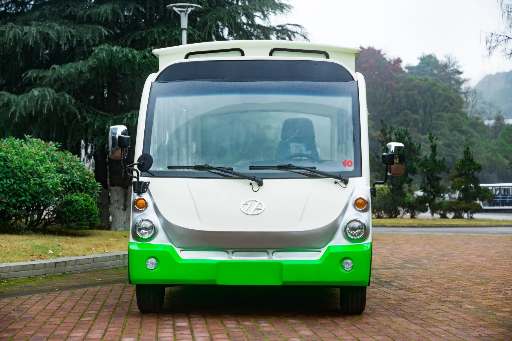 China Fabricación 18 pasajeros Mini autobús eléctrico-más allá