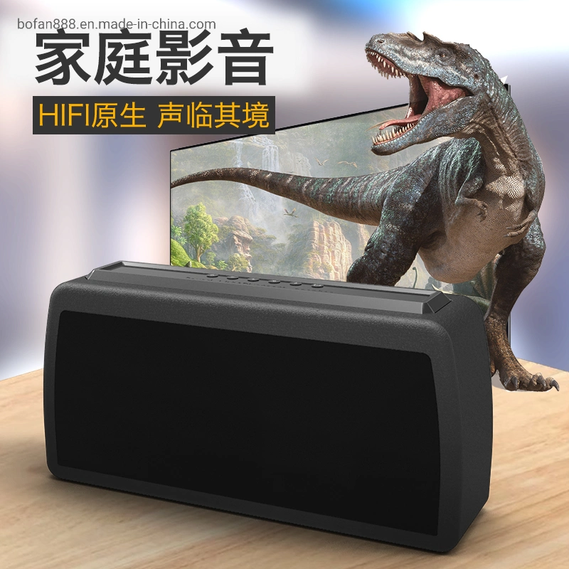 Dual 4.5 Inch Professional Audio Portable Wireless Bluetooth Party Sound Box Speaker