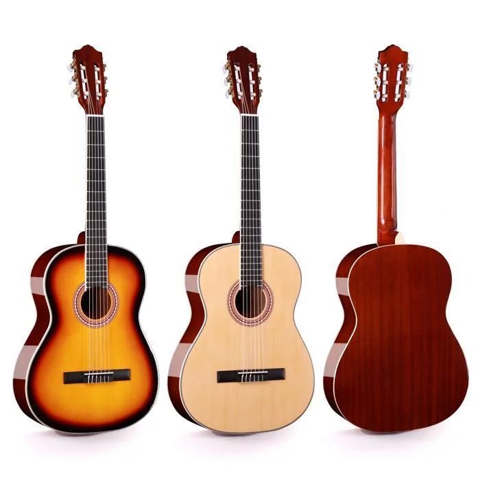 Wholesale/Supplier 39 Inch High quality/High cost performance  Solid Cedar Classical Guitars