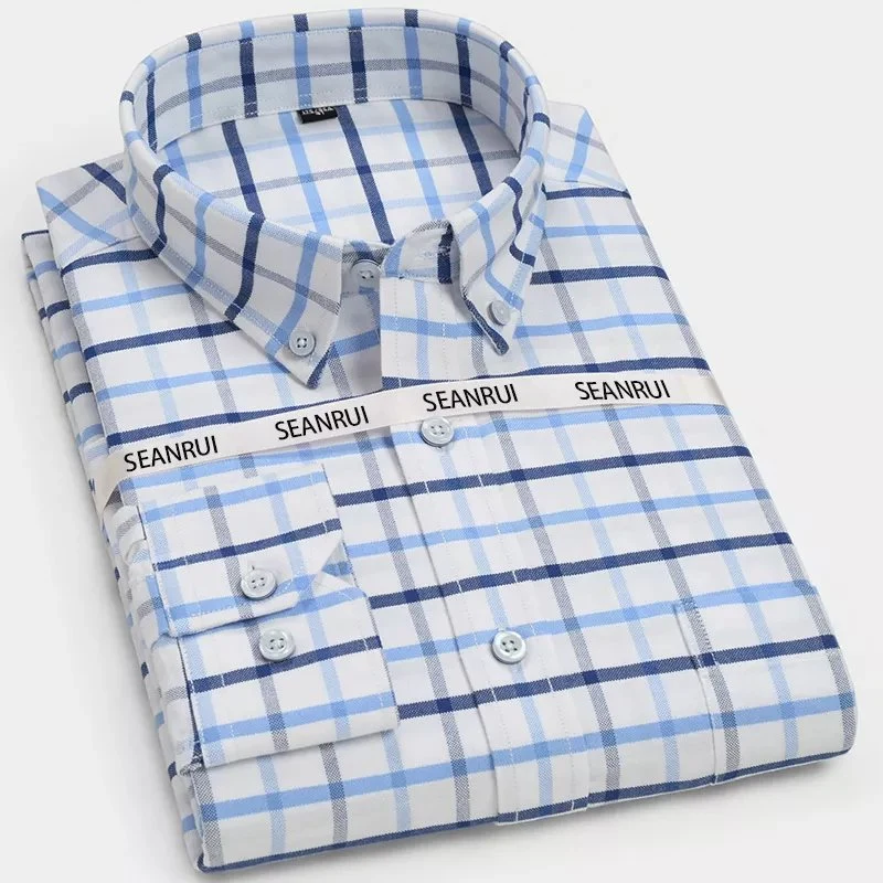 2023 Günstige Langarm Custom Designer Shirt Mann Formell Dick Hemd mit leerem Kleid für Herren