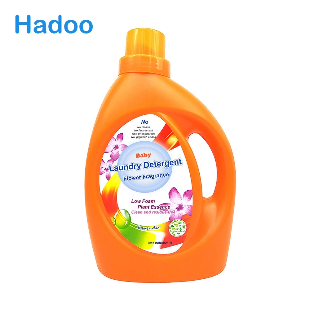 2L Flower Scented pH 7.0 Mild Formula Laundry Detergent Liquid to USA