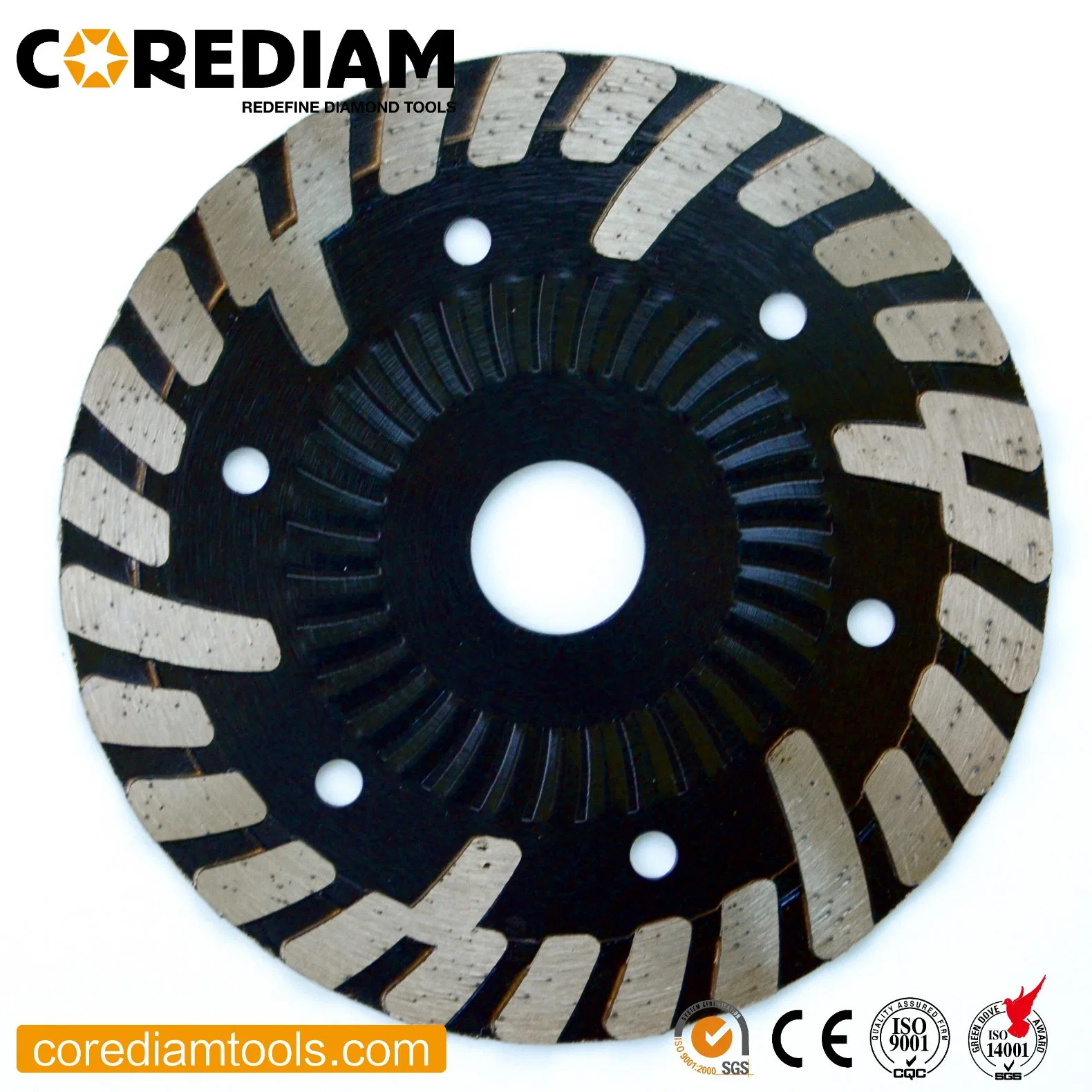 Long Cutting Life Diamond Turbo Type Stone Saw Blade/Diamond Tool