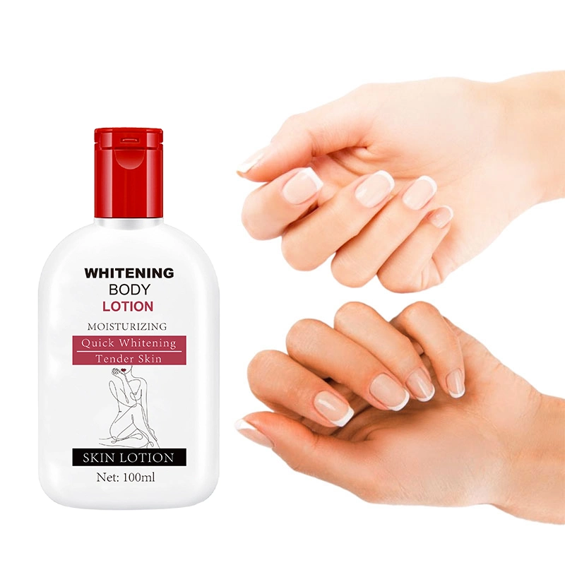 Lotion pour le corps privée étiquette végétalienne raffermissante nourrissante éclaircissante.