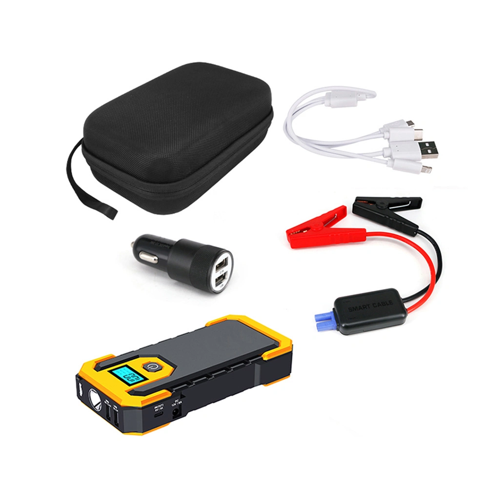 Batterie de voiture/multifonction Auto démarreurs de saut Saut Portable Case 1600012V mAh batterie chargeur démarreur de saut de la Banque d'alimentation de l'automobile avec LED (CP-F55)