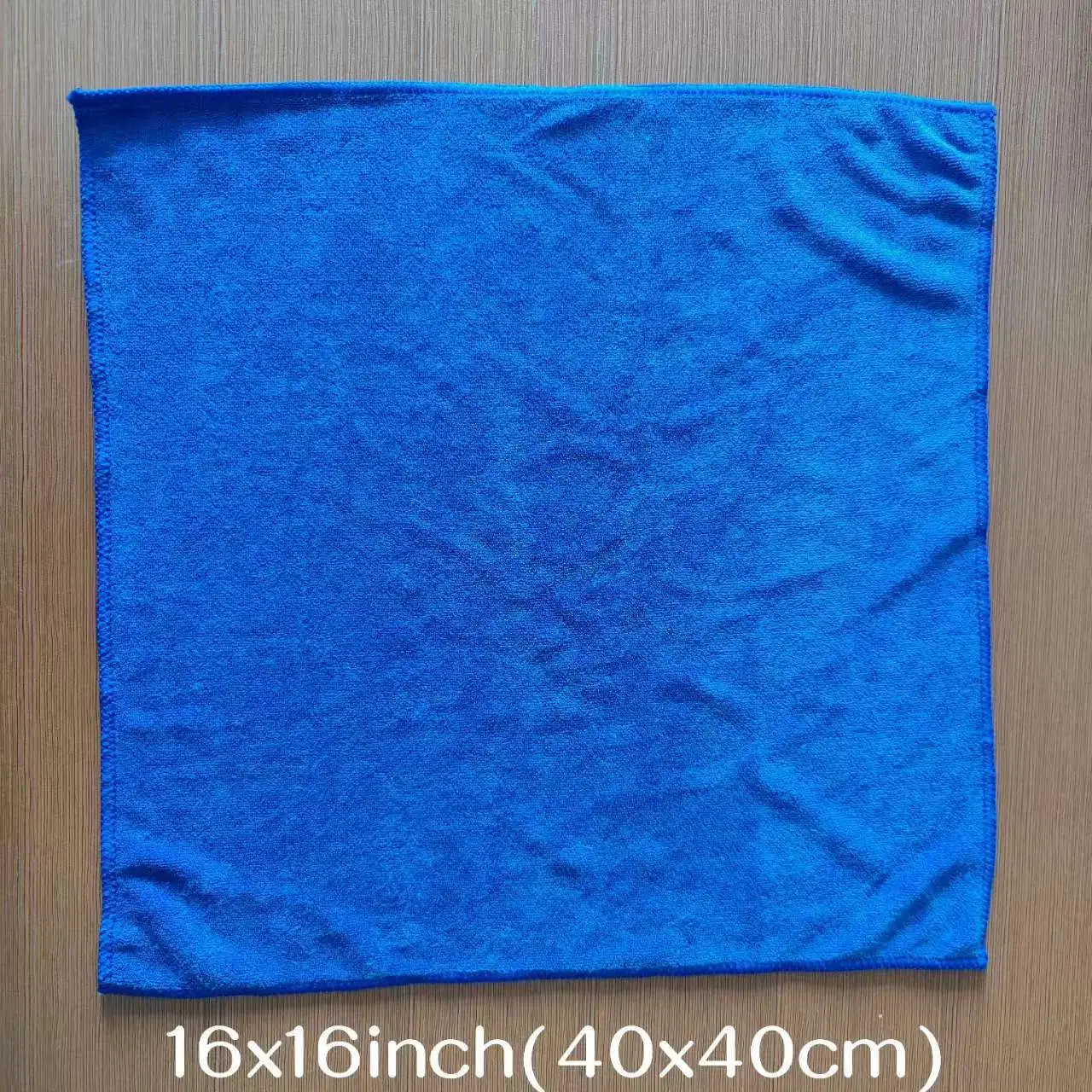 Retail & Wholesale/Supplier 16X16" Heavy Duty Dark Blue Microfiber Cleaning Towels