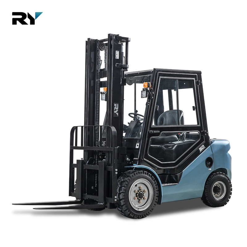 Royal Adjustable Ordinary Combustion Royal Standard Export Packing Fork Lift Diesel Forklift