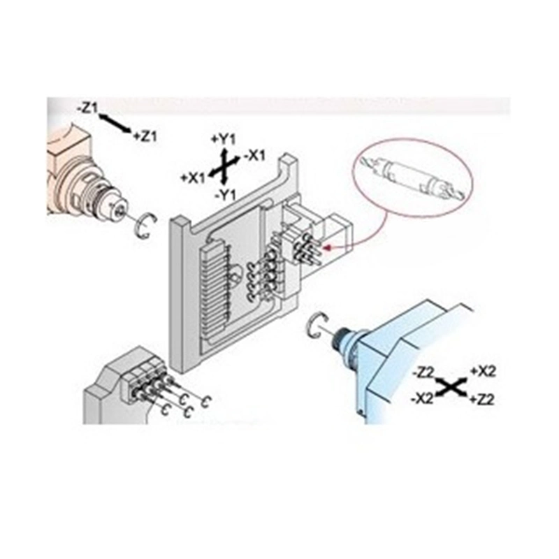 Light Duty High Speed 7 Axis CNC Swiss Automatic Lathe Machine for High-Precision Processing (JSL-20AB)