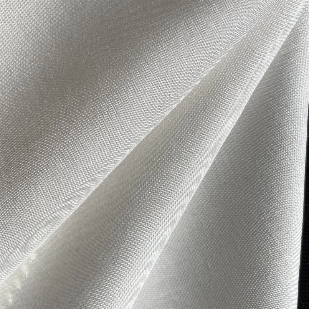 60s Bamboo Fiber Plain Woven Fabric for Dresses and Shirts