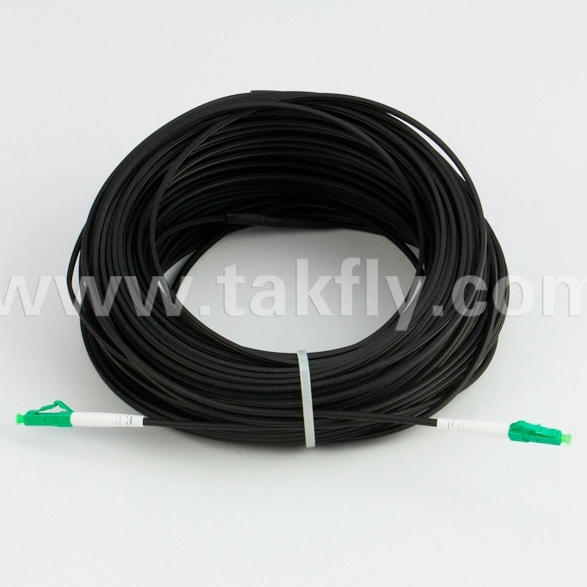 LC APC FTTH Drop Cable 3.0mm X 2.0mm Fiber Optic Patchcord