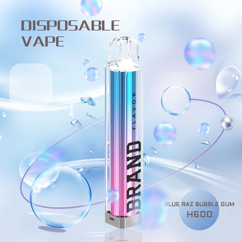 الجملة الأصلية كريستال بار 600 800 أطواق I Vape Disposable/Chargeable 2 مل من الكحشيش vape