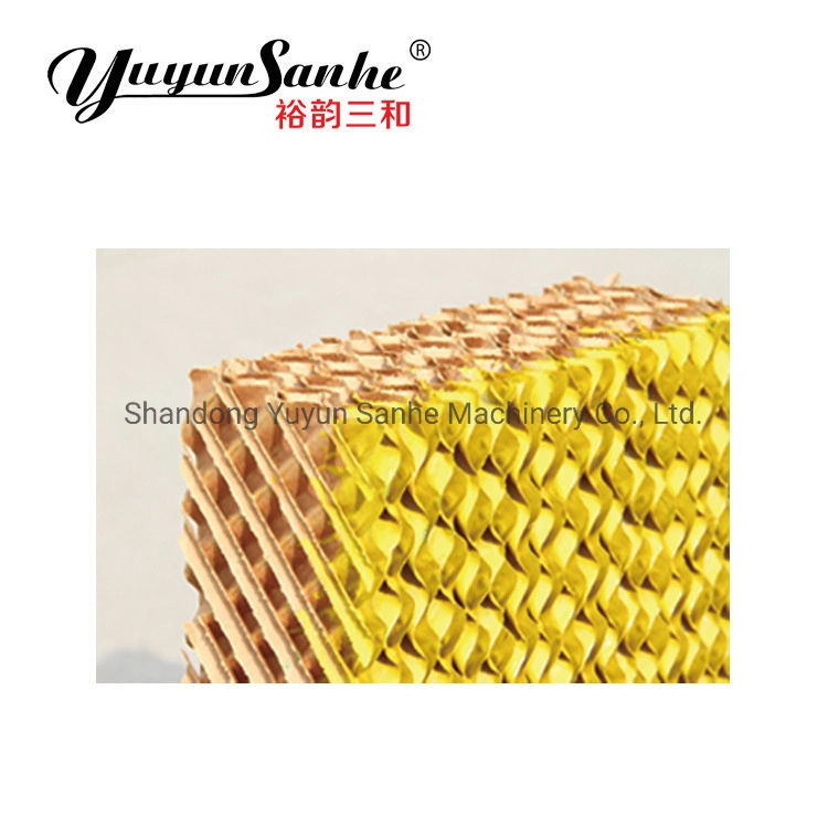 7090/7060/5090 Evaporative Cooling Pad Honeycomb Pad Cellulose Pad for Poultry Farm Greenhouse Industry Cooling System