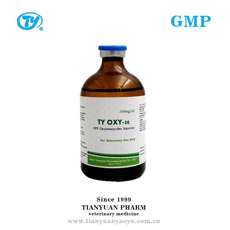 High quality/High cost performance Oxytetracycline Injection 10ml, 50ml, 100ml, 250ml for Animal Use