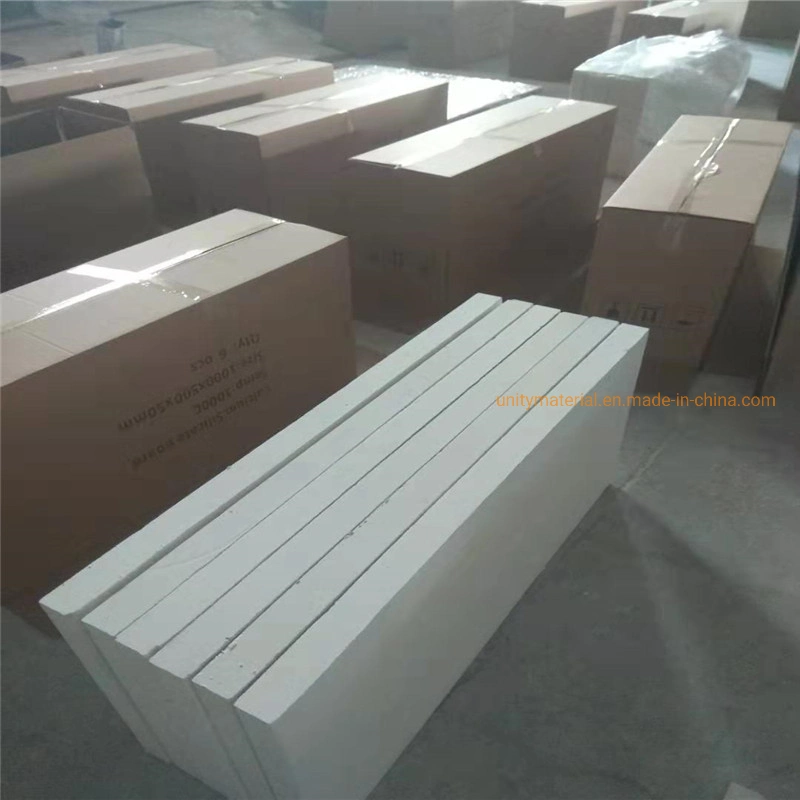 650c 1050c 230 500 850kg/M3 Density High Strength Corrosion Resistant Calcium Silicate Board for Electric Furnace Thermal Insulation Material