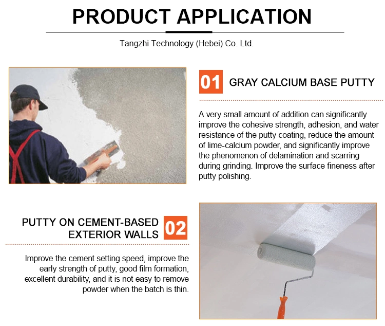 Cement Additives Thickening Agent Mhec for Fiber Wall Putty