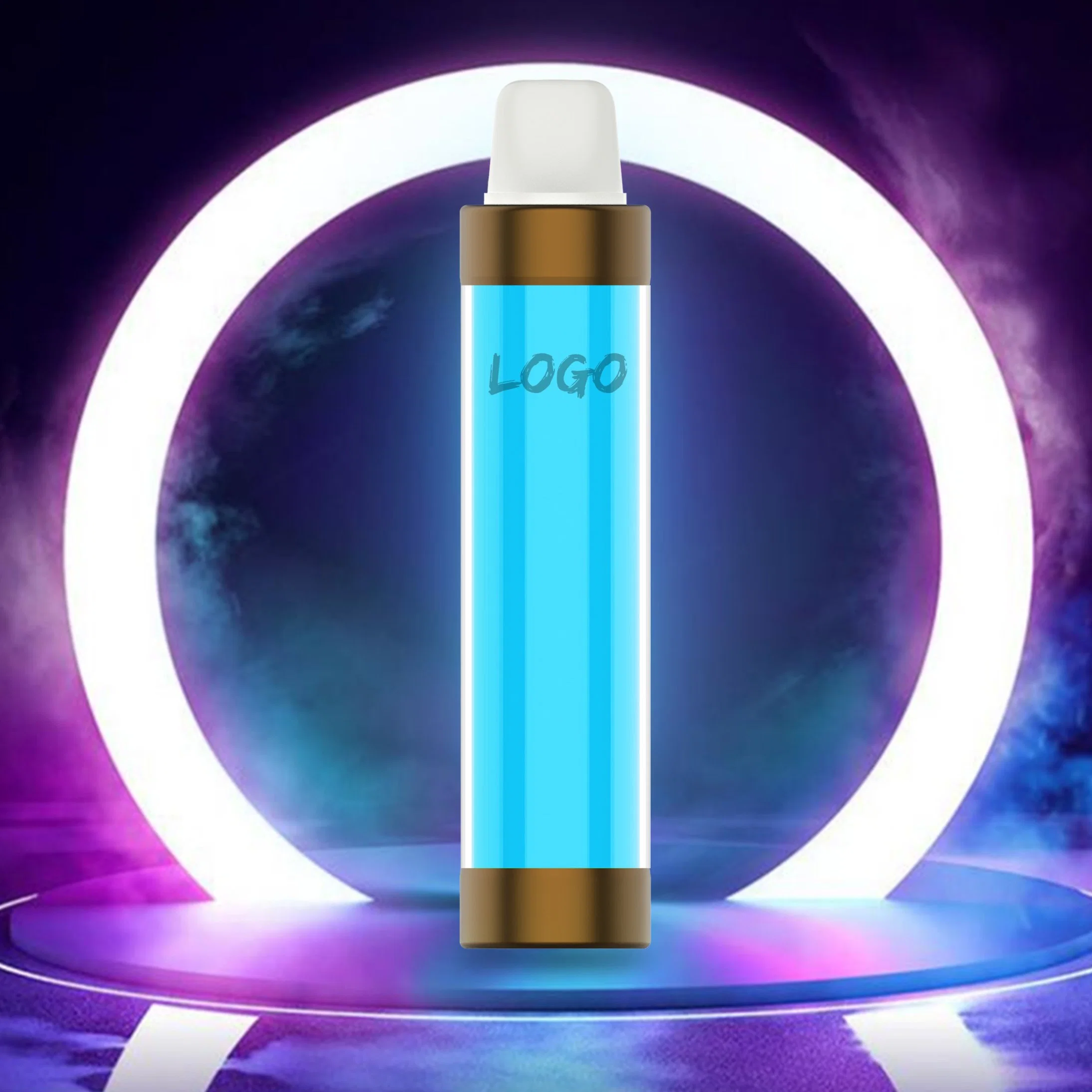 Pilha recarregável &amp; descartáveis iluminado Vape 9.0Ml Eliquid 3000 Baforadas Disponível