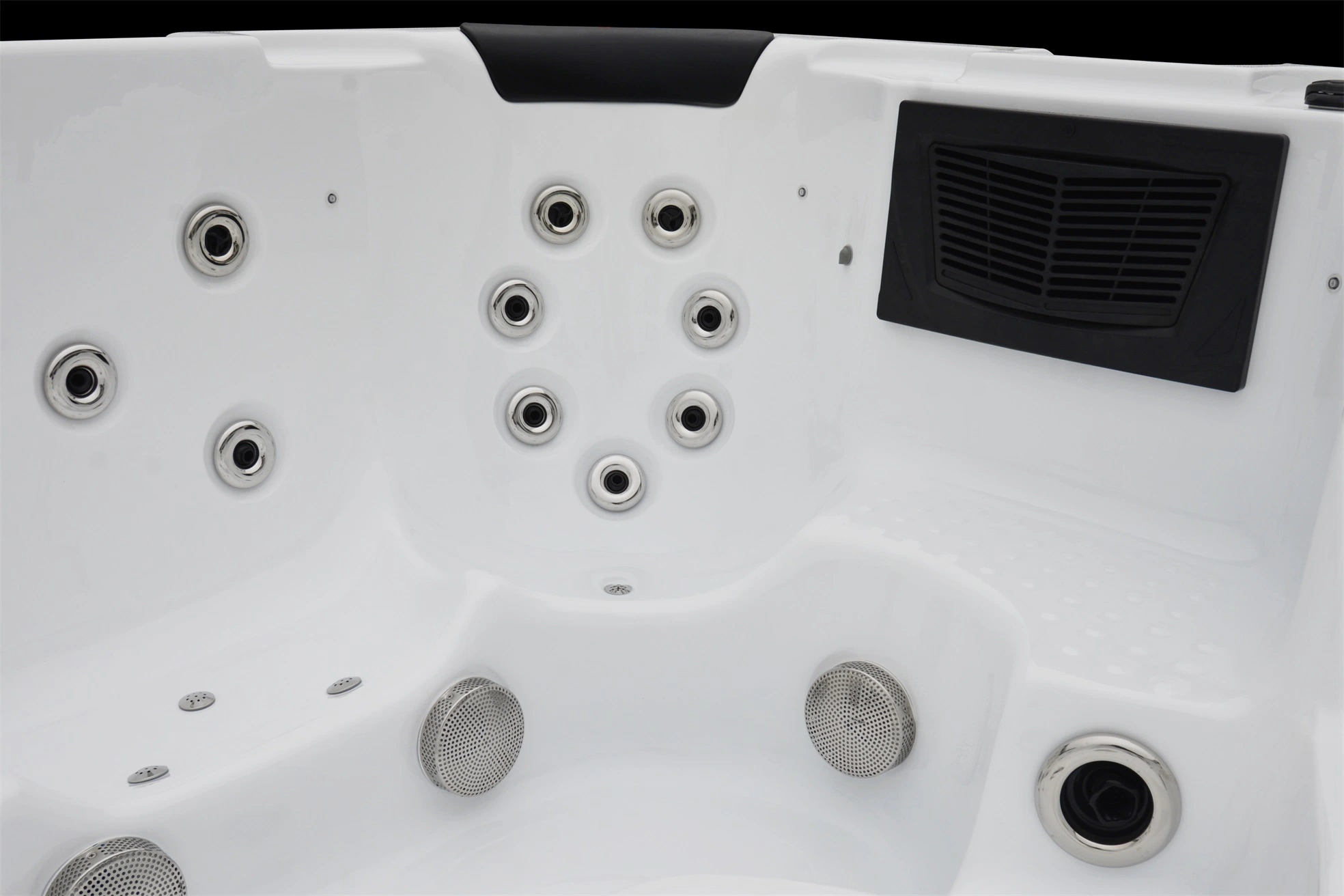 Sunrans Luxury Balboa 6 personas jacuzzi exterior con TV Para el baño Aqua Sport Swim SPA en el patio trasero (SR826)