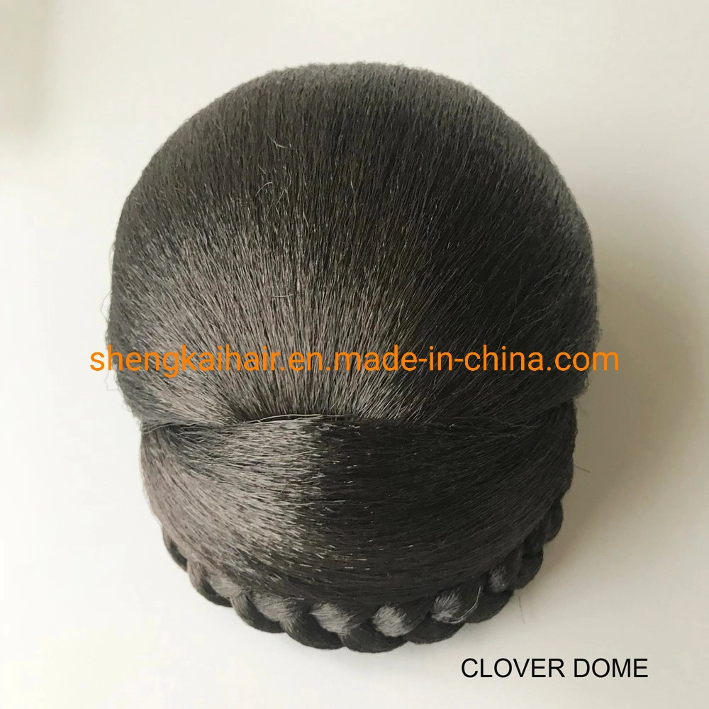 Hot Selling Fashion Synthetic Braided Round Chignon Hair Pieces