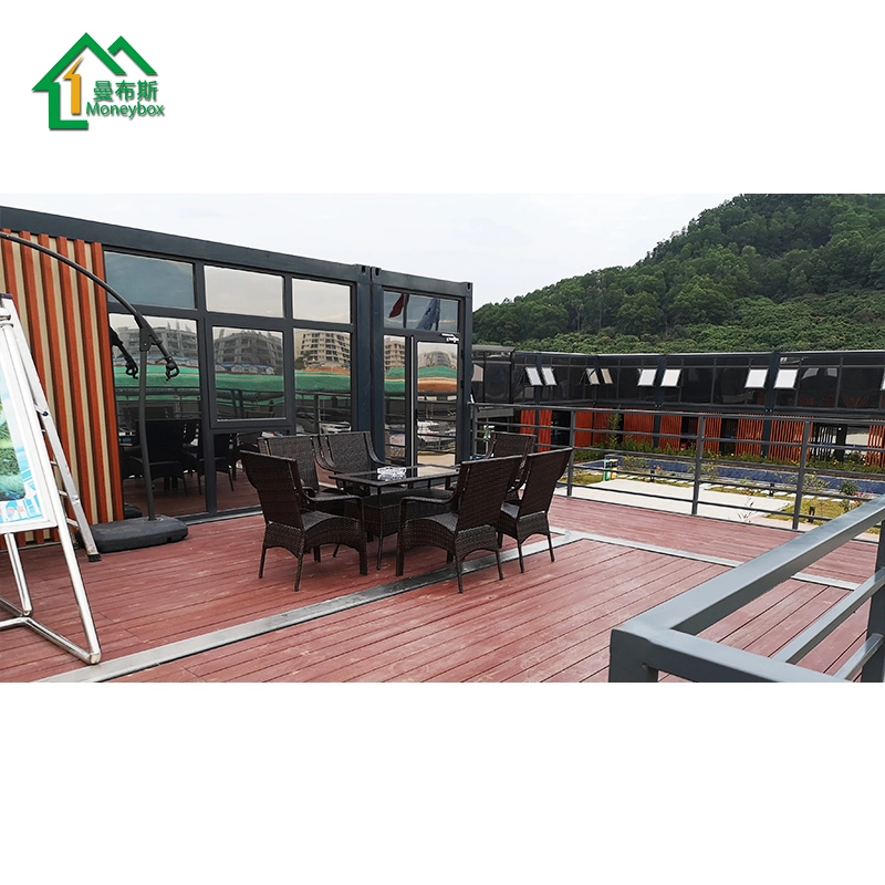 Steel Light Prefabricated Modular Compound Building Container Housing Unit for Sale