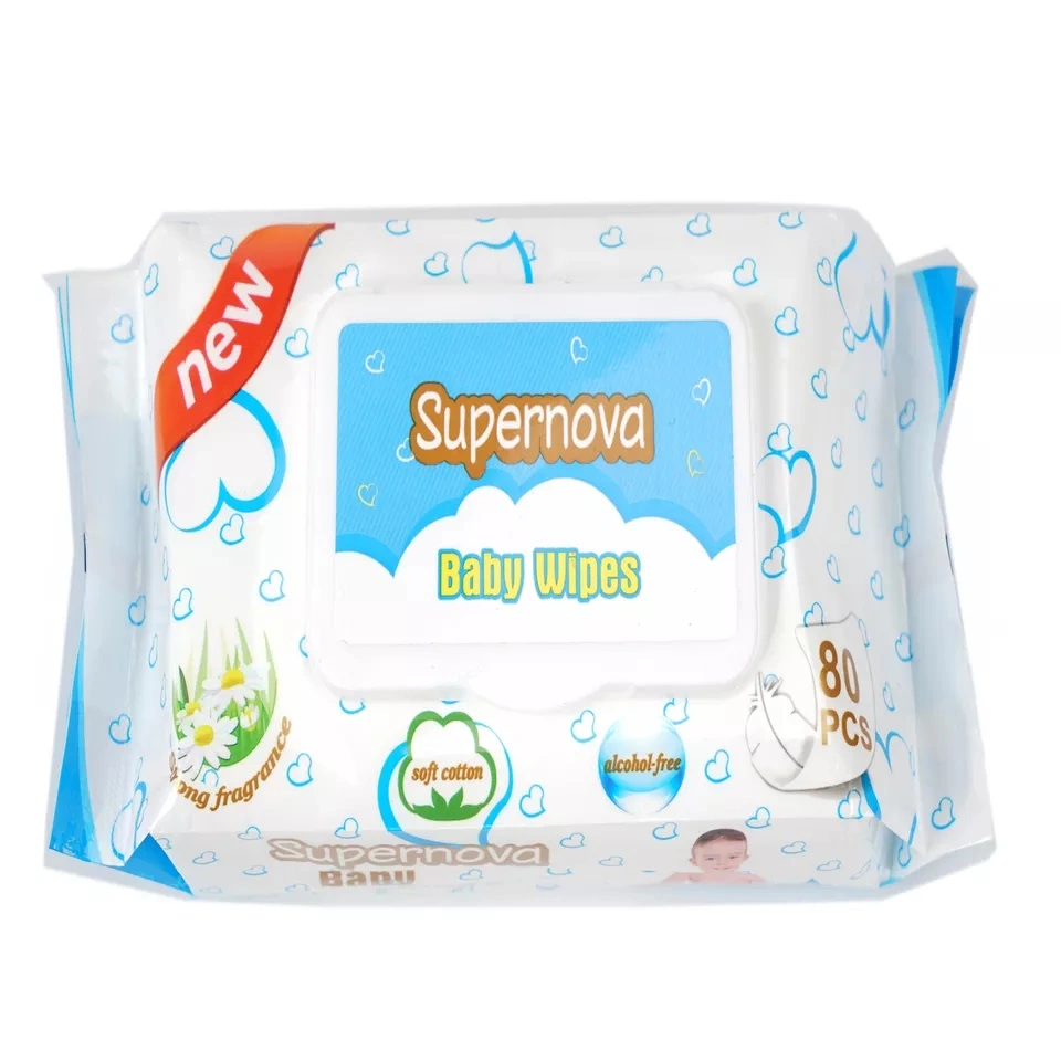 Wholesale/Supplier Customized Baby Wet Paper Disposable Baby Babysec Huggie ABC Cleaning Wet-Wipes Manufacturer