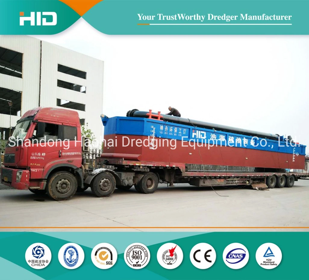 14m Dredging Depth Dredge Ship Boat Mini Sand Dredger Cutter Suction Dredger Hot Sale