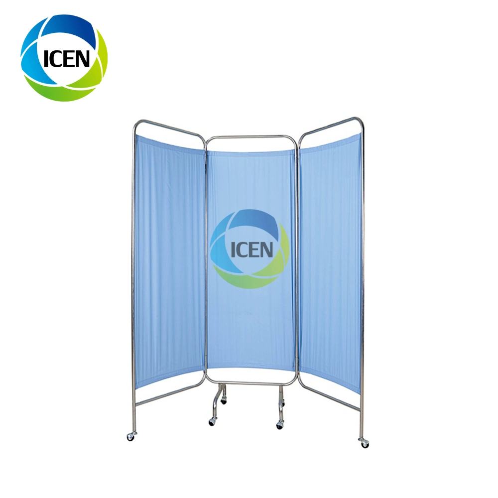 in-R116 Ward Patient Bed Cubicle Use Hospital Partition Curtain Folding Medical Screen