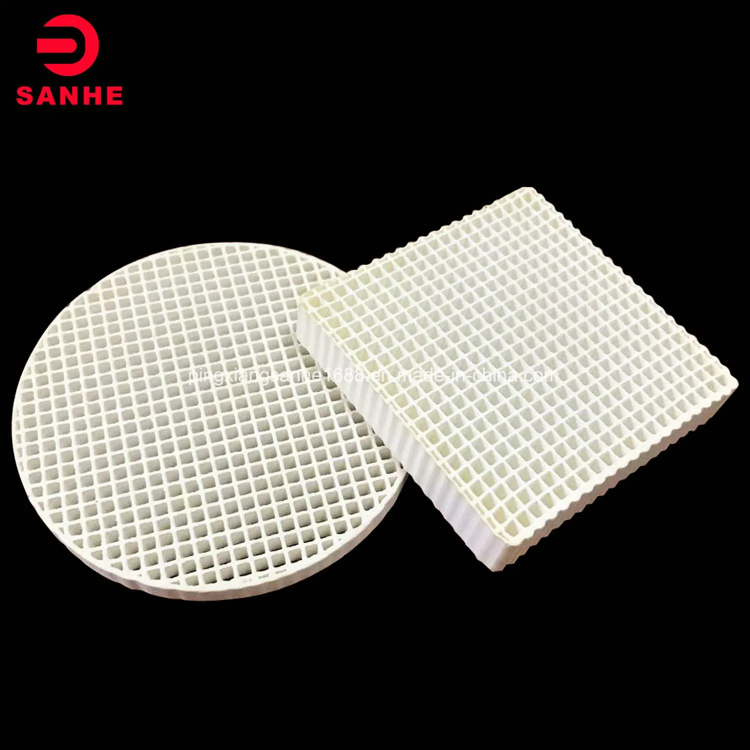 Honeycomb Ceramic Filter Plate (square, round) for Engine Cylinder Block Casting