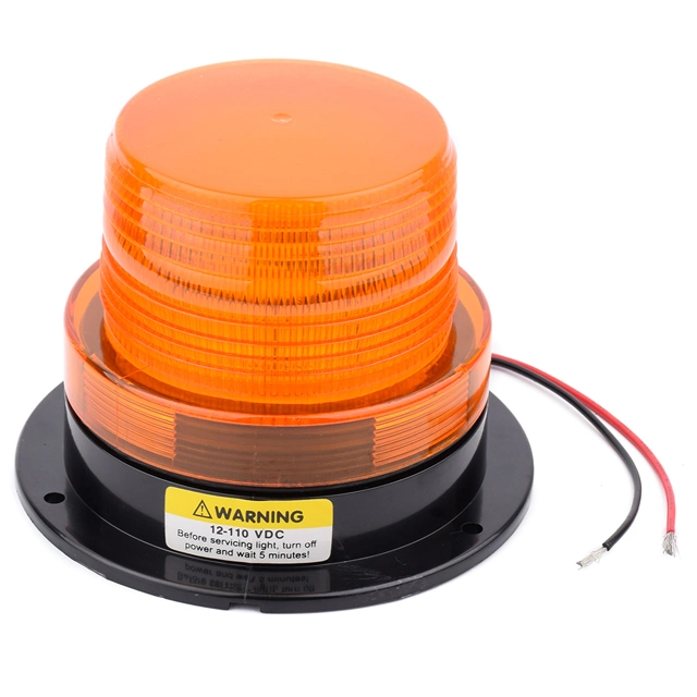 DC12V-110V Luz de emergencia ámbar, Luz de advertencia LED para vehículos camión